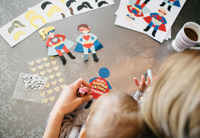 Be Mine: DIY Valentines with Austin - Whiskey & Lace by Erika Altes