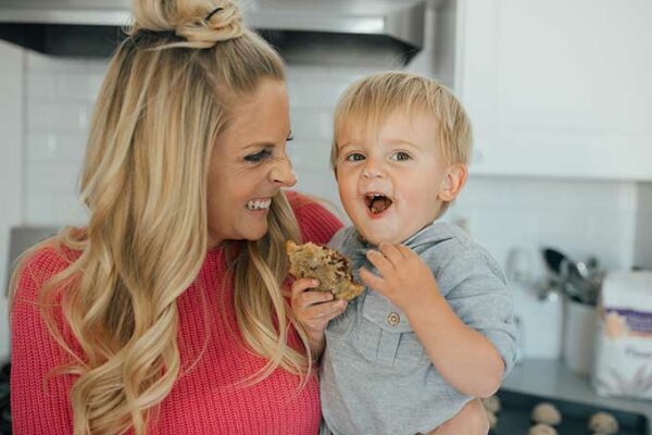 Baking Chocolate Chip Cookies with Old Navy