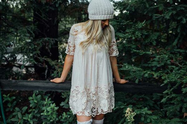 Whiskey & Lace Blog - Beanies and Socks and Lace, Oh My!