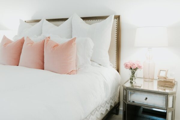 breakfast bed shabby chic romantic master bedroom