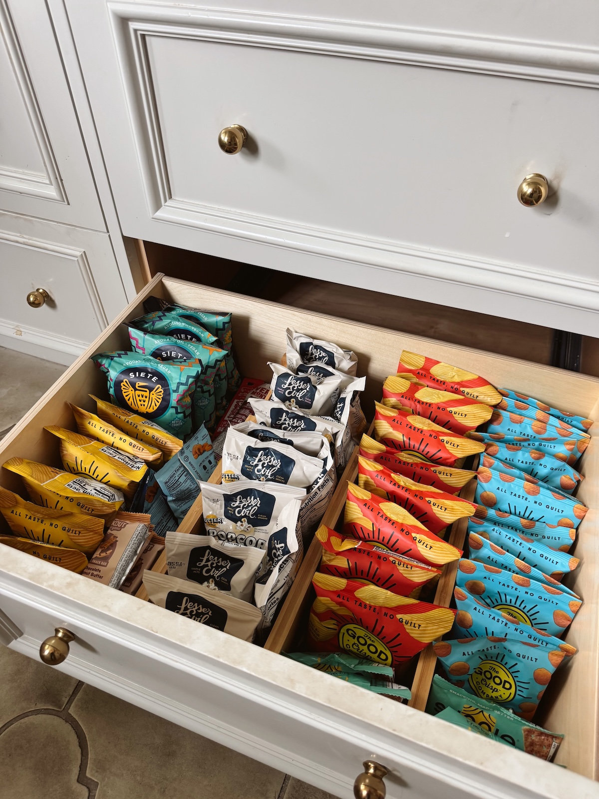 snack drawer for kids