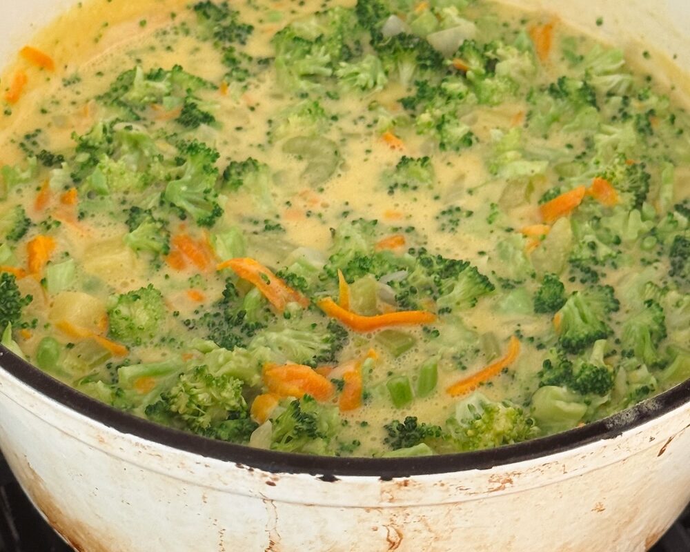 Broccoli Cheddar Soup Recipe