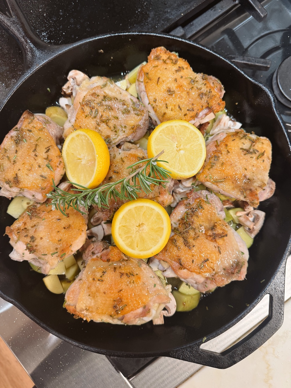 rosemary chicken thigh recipe